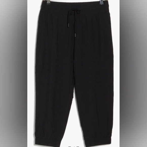 Kyodan Jogger Pants Women's Size P/S Black Drawstring Elastic Waist Pull Sporty - Picture 6 of 7